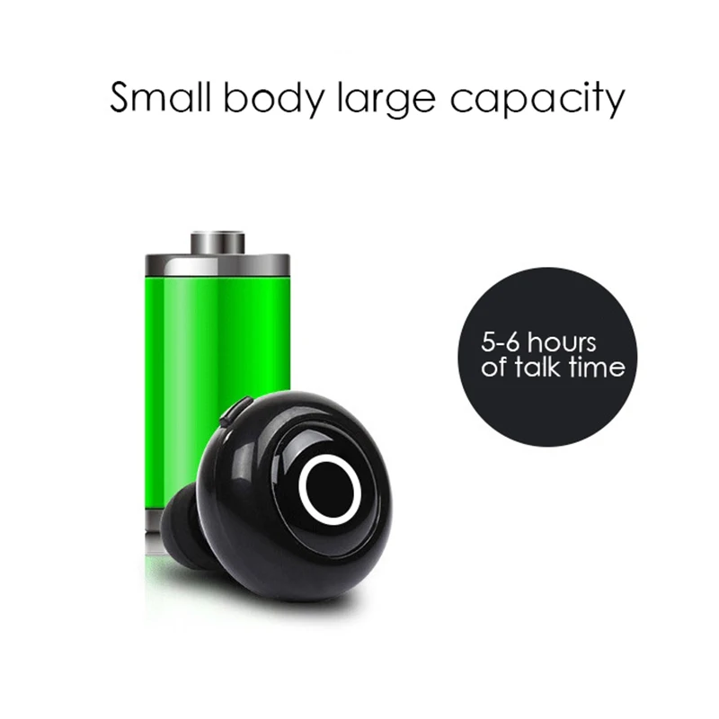 Dprui 2018 Новая гарнитура V4.0 In-Ear Bluetooth мини наушники с микрофоном Беспроводной Handfree