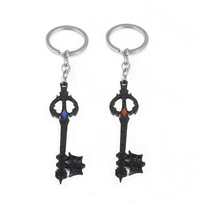 Игра Kingdom Hearts Sora Key Oblivion Keyblade ожерелье подвески Высокое качество Черный Металлический Ключ оружие ожерелье для женщин ювелирные изделия