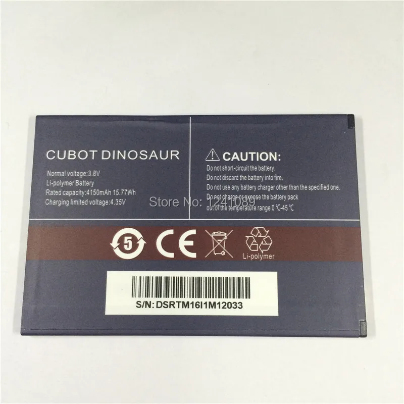 Аккумулятор CUBOT dinrok 4150 мАч 5 5-дюймовый экран MTK6735A оригинальный аккумулятор