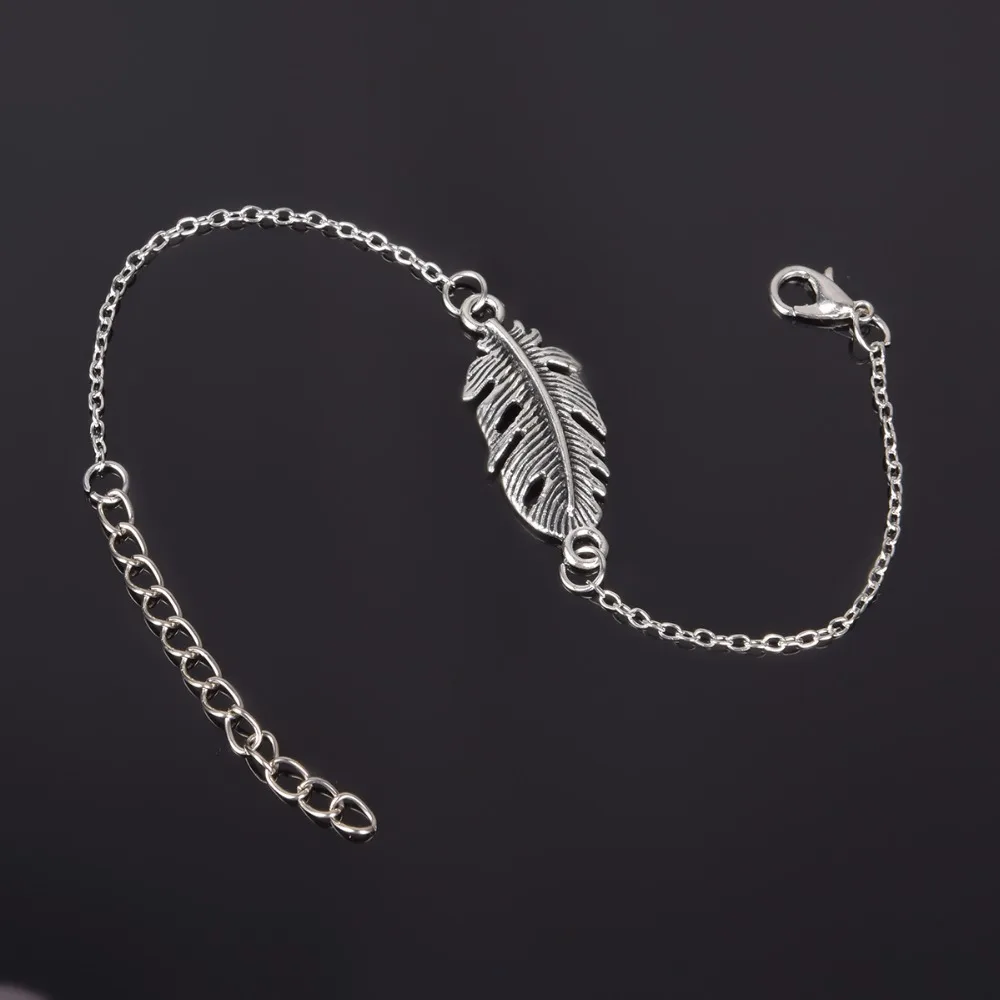 Серебряный цвет браслет ювелирные изделия серебряный модные