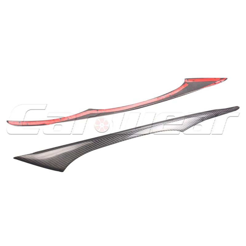

for 2007-2014 Mazda 2 Demio Carbon Fiber Eyebrows Eyelids Headlight