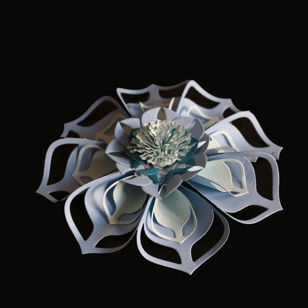 Металлические высекальные штампы с цветами для рукоделия скрапбукинга