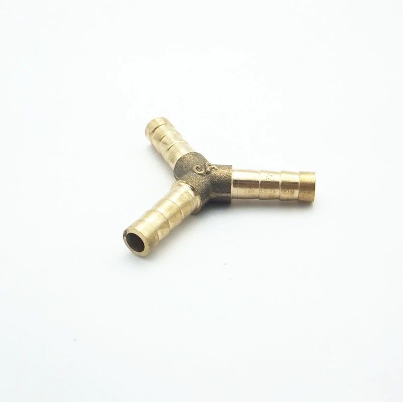 Латунный штуцер для шланга 6 мм Y образный с зазубринами|hose barb|brass barbpipe fittings |
