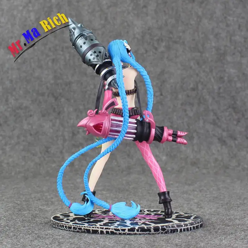 Джинкс Il Loose Cannon в Piedi Ver. Фигурку 1/6 шкала Dipinte Figura Bambola 008 Gioco ПВХ Brinquedos Giocattolo|Игровые