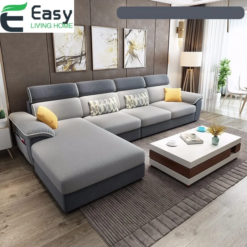 Easylive домашний тканевый секционный диван съемный моющийся удобный мягкий для гостиной