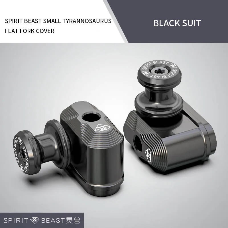 black and Screw Spirit Beast CNC алюминиевый мотоциклетный винт гайка мотоцикл поворотный рычаг катушка маятник Рамка подставка для слайдеров для Benelli TNT 125 - Цвет: black and Screw