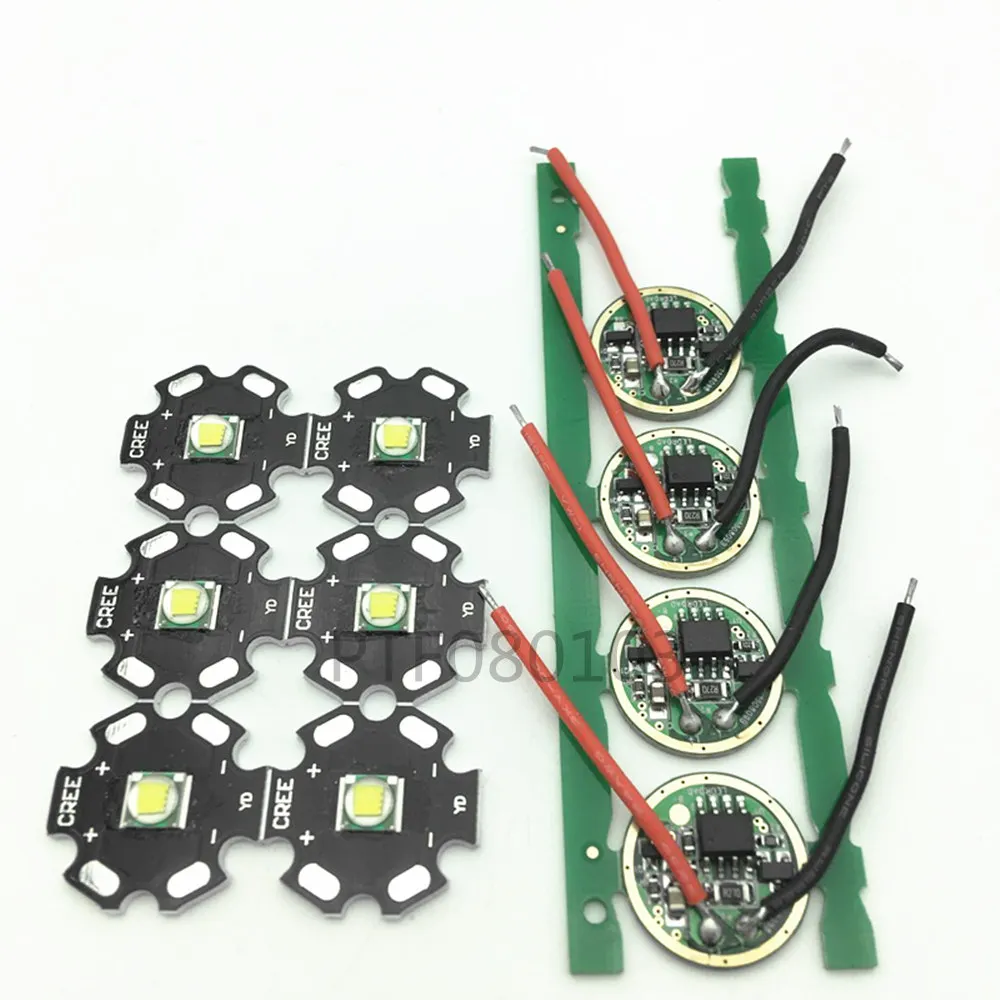 1 комплект CREE Xlamp XML2 XM L2 T6 U2 10 Вт белый светодиодный излучатель высокой мощности на