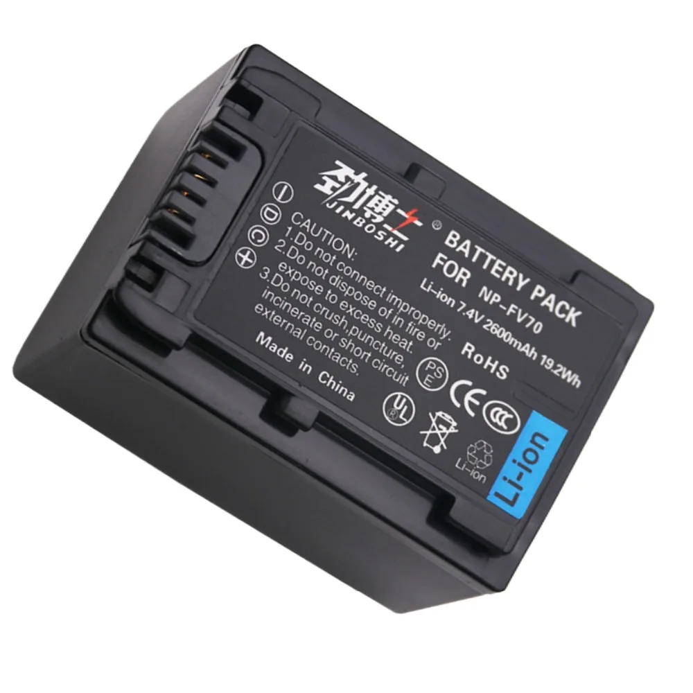 4 шт. NP-FV70 NP FV70 NPFV70 Замена батареи и ЖК-дисплей USB Зарядное устройство для sony NP-FV50 FV30 HDR-CX230 HDR-CX150E HDR-CX170 CX300