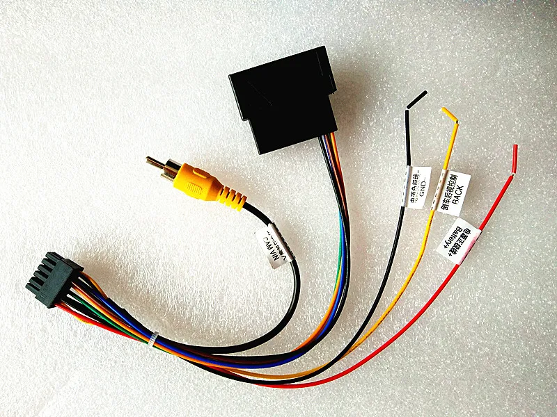 26 PIN RGB CVBS (RCA) А. В. Конвертер для Volkswagen Завод Оригинальная Камера выход к Третьей