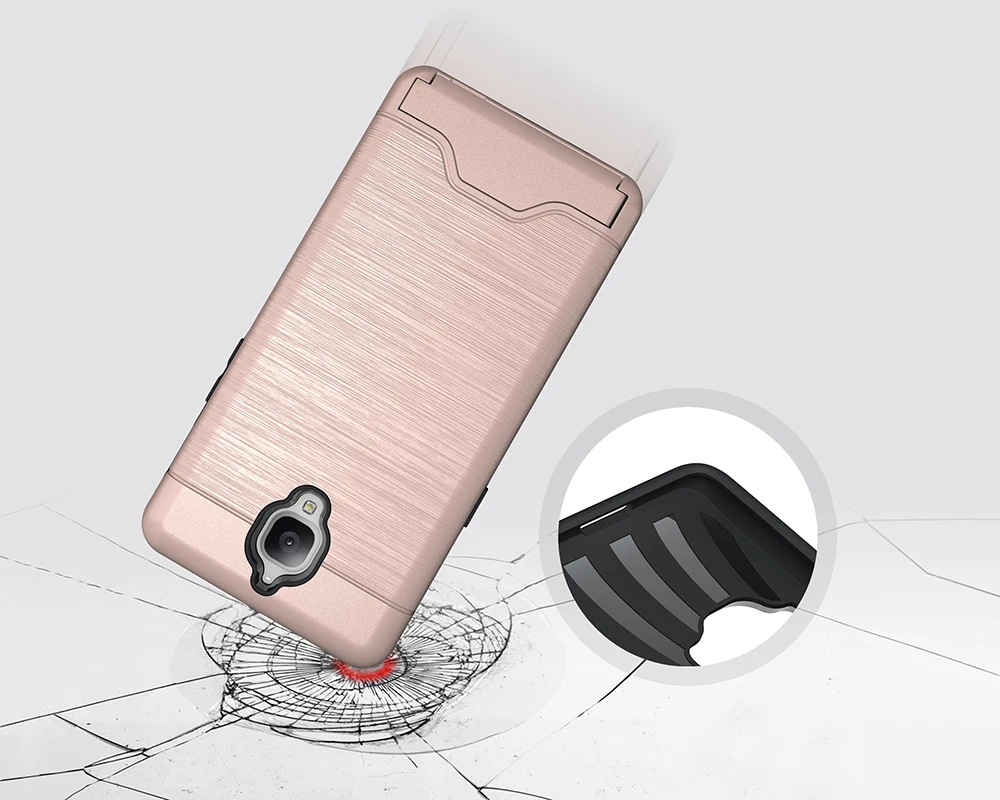 Чехол для Oneplus 3 т Крышка Матовый PC + мягкая TPU чехол подставка с карты слот |