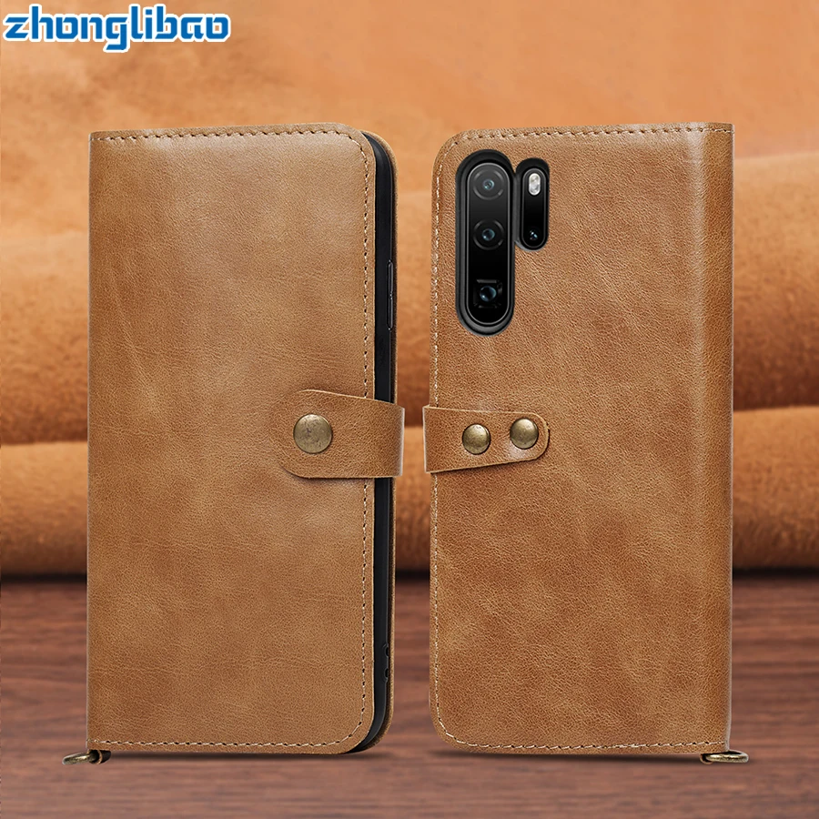 Роскошный чехол из воловьей кожи в деловом стиле для huawei P30 P20 Mate20 10 Pro Lite, чехол-книжка с бумажником и отделением для карт 360, защитный чехол для телефона