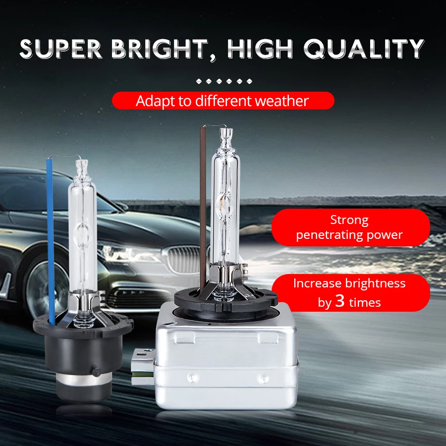 Ксеноновые лампы Avacom сменные ксеноновые 55 Вт D1S D2S D2R D3S D4S D4R HID 4300K 5000K 6000K 8000K 12 2 шт. |