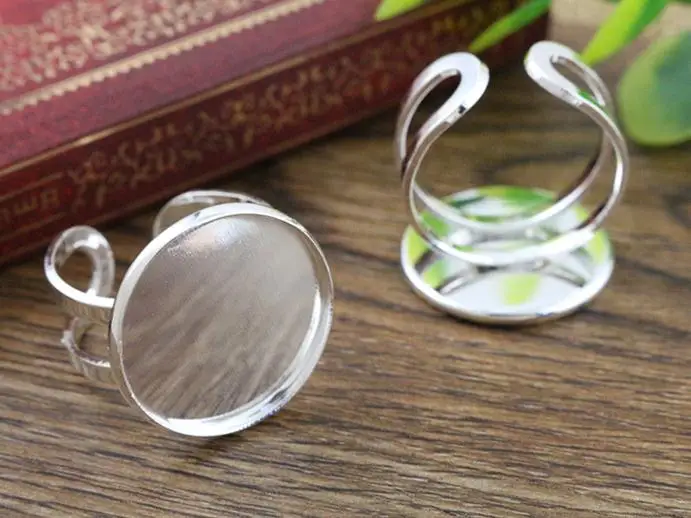 20 мм 5 шт светильник с серебряным покрытием бронзовое регулируемое латунное