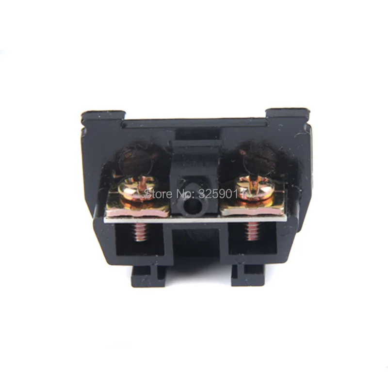 200PCS TBC-10A Suyep 10A/600V Rail Mounted Assembled Screw Terminal Block Cable Connector Black 0.75-1.5 mm | Обустройство дома