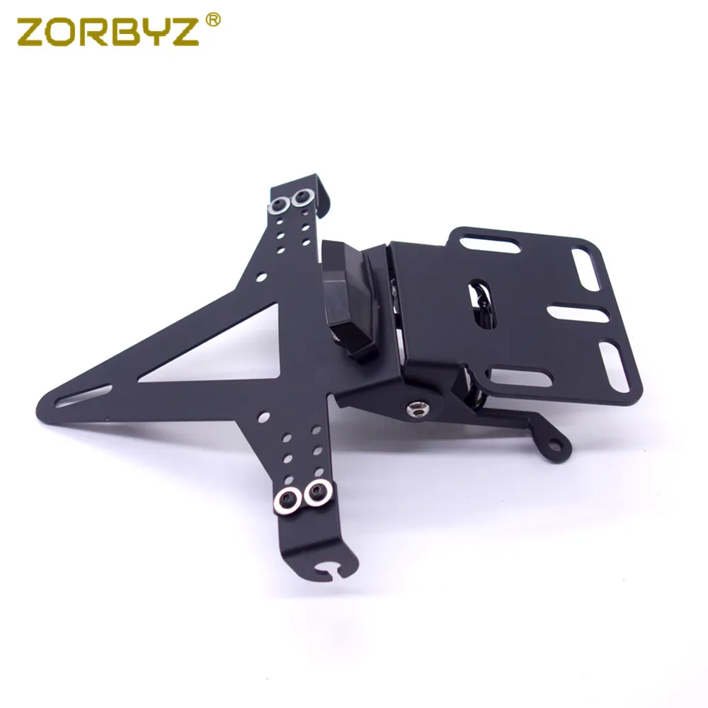 ZORBYZ 1 комплект мотоцикл металлический задний светильник держатель номерного знака светильник кронштейн держатель