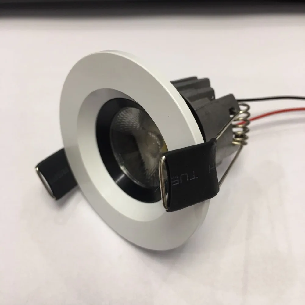 3 Вт dc12v настоящие Luces Led 10 шт./лот мини светодиодные светильники белый круглый