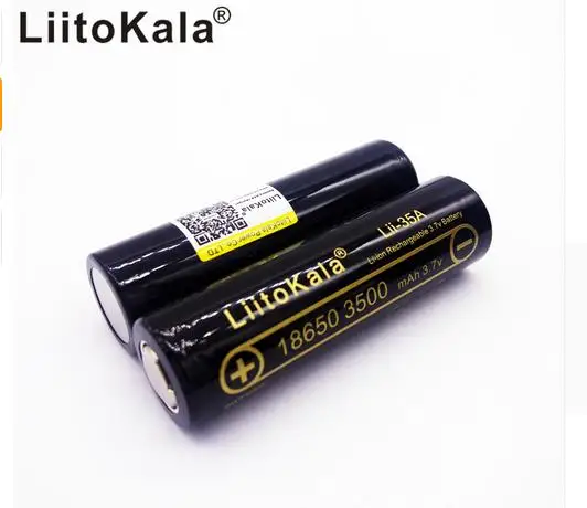 Аккумулятор LiitoKala 30 А 18650 литий-ионный аккумулятор 3 7 в 3500 мАч перезаряжаемый для