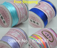 FEDEX Free Shipping Chinese Knot Macrame RattailSatin Nylon Cord 15mm 50yardsroll