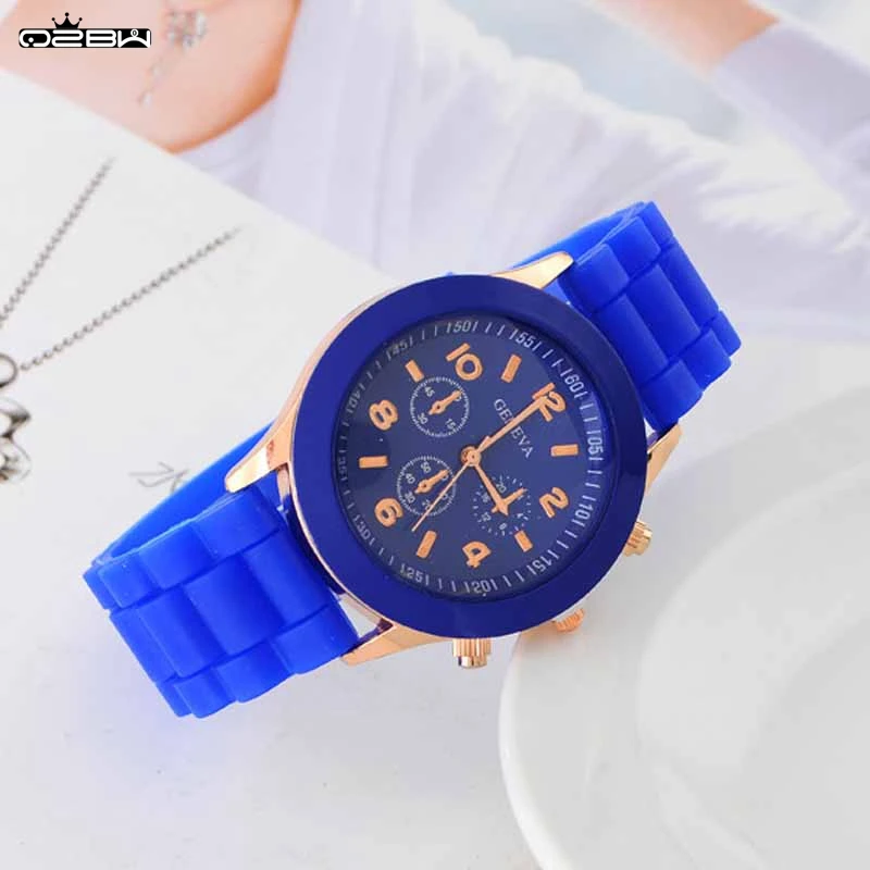 For Women 2017 Hot Selling Luxury Leisure Fashion Watches Silica Gel With Quartz Watch Relogio Feminino WY1164BL | Наручные часы