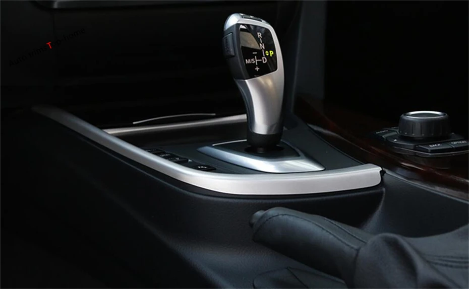 Yimaautotrims коробка передач переключения Панель украшения Накладка подходит для BMW 3