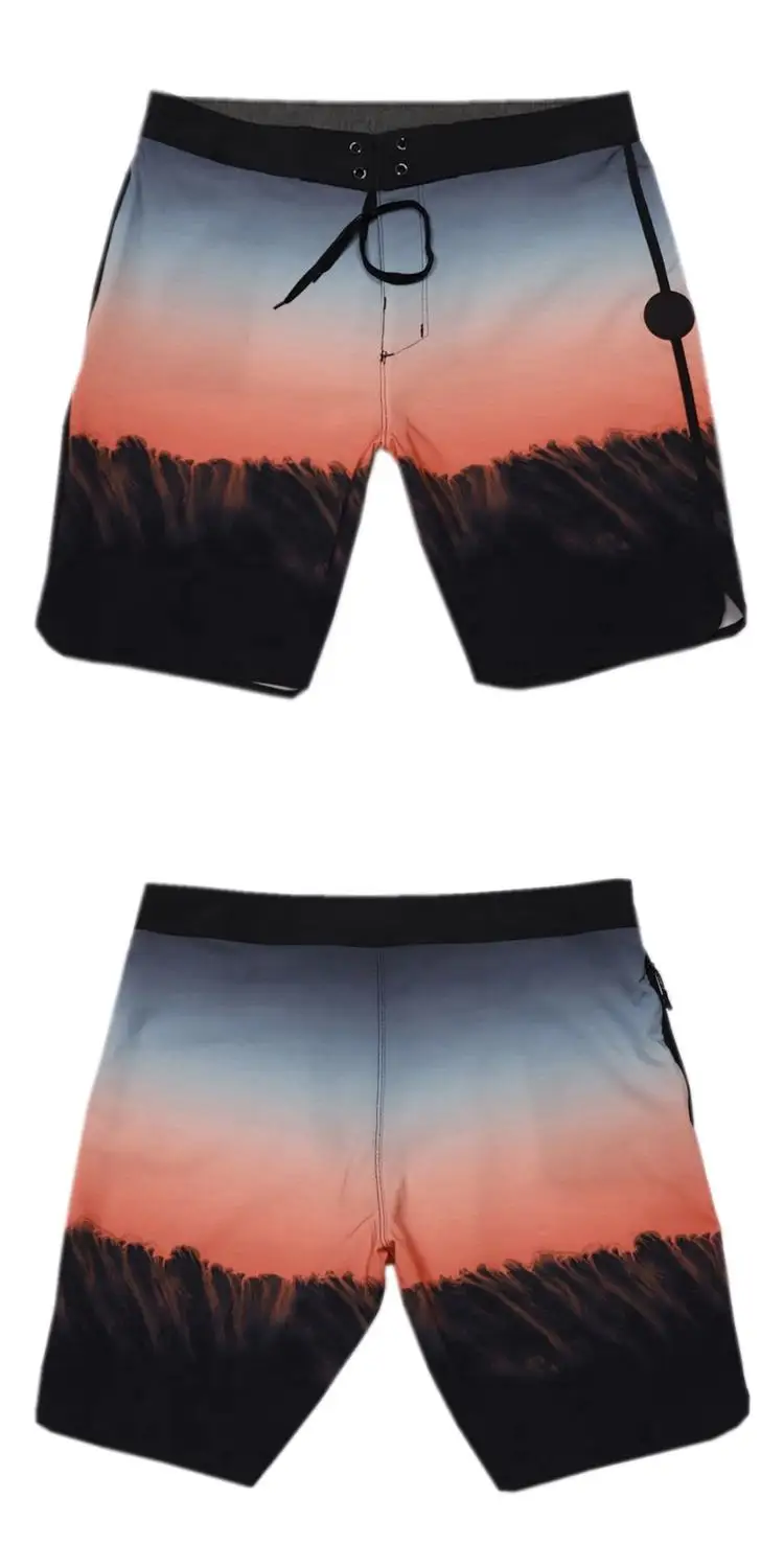 BNWT водонепроницаемые мужские пляжные шорты, быстросохнущие шорты из эластана и спандекса, мужские шорты-бермуды, повседневные шорты - Цвет: Лаванда