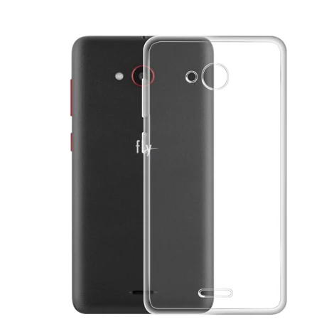Clear Крутой узор для Fly Fs458 Stratus 7 Чехол Мягкий силиконовый чехол на заднюю панель телефона для Fly Stratus 7 Fs458 защитный чехол - Цвет: Clear