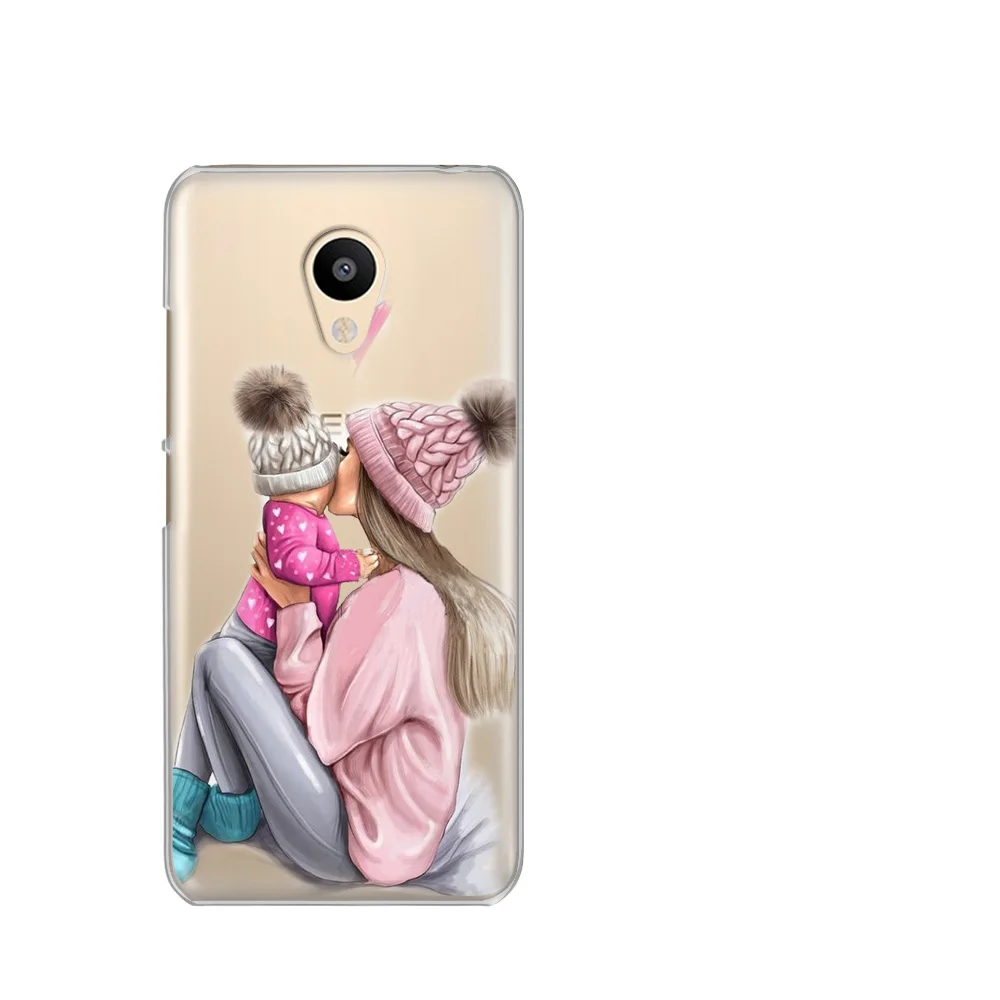 Чехол для Meizu Pro7 U20 U10 M6 5 Note M5S 5C M3s 3Note Pro 6 Coque Etui роскошный черный коричневый волос