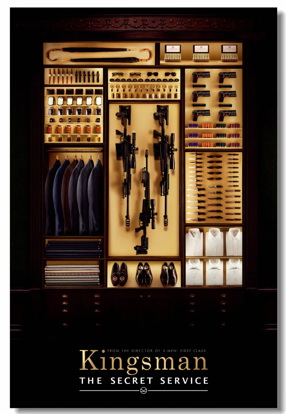 Настенный декор на заказ Постер Kingsman The Secret Service Настенная Наклейка стену обои с