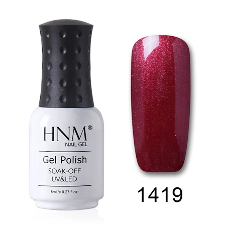 HNM 15 мл Чистый Цвет гель лак длинный последний УФ гель лак для ногтей светодиодный Гибридный Esmalte Permanente гель лак штамповка Эмаль Гель лак - Цвет: 1465