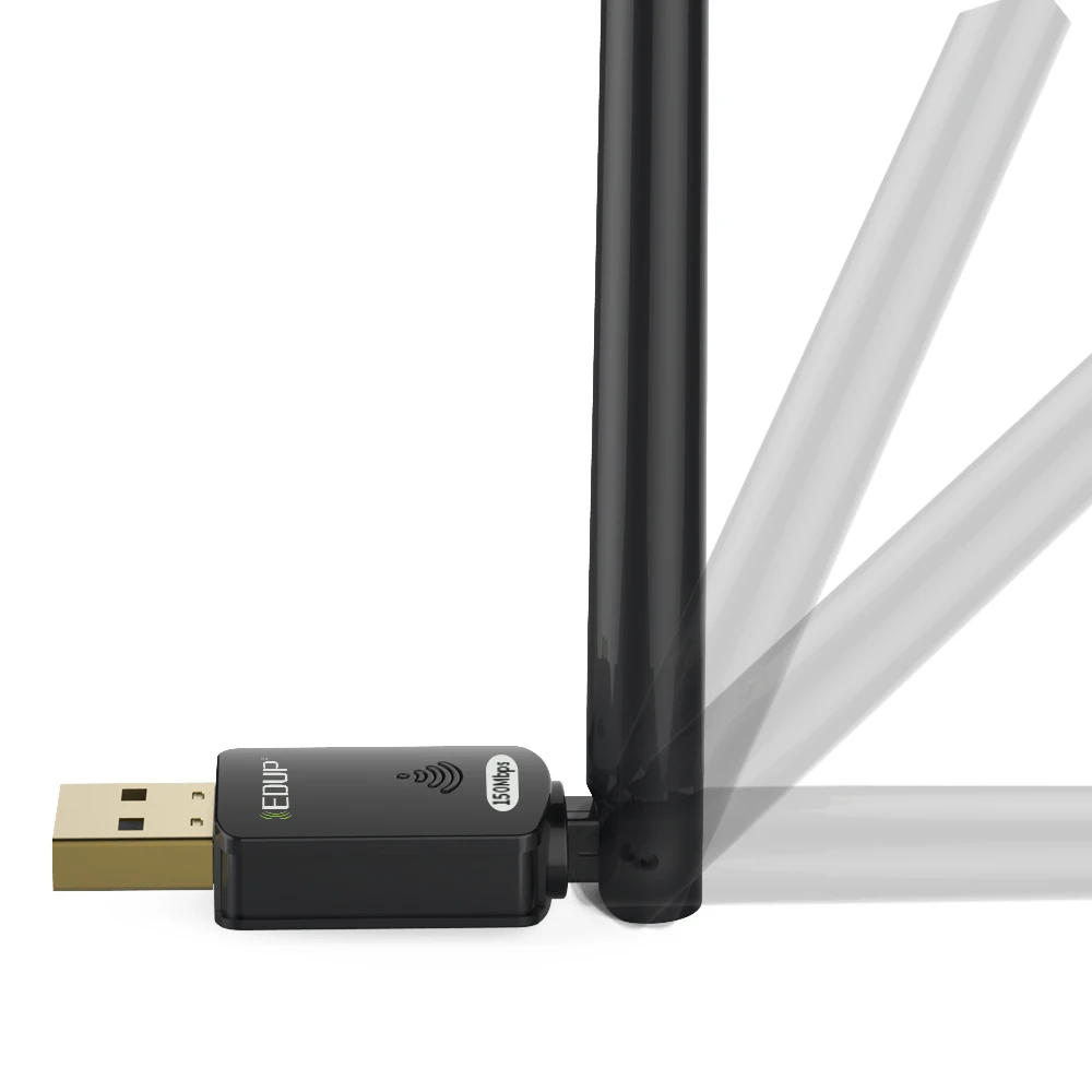 150 Мбит/с usb wifi адаптер 6dBi Высокая Антенна Wi Fi приемник enthernet 802.11n сетевая карта EP