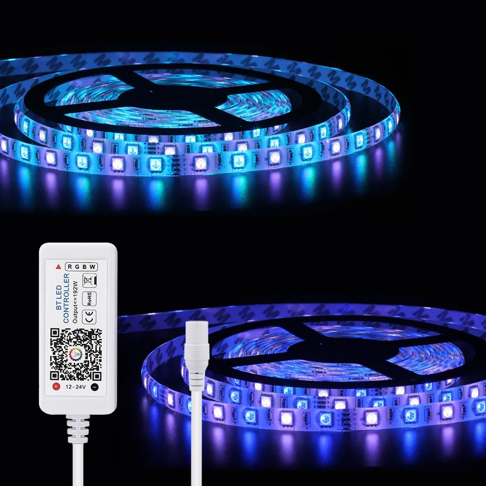 DC 12 В 24 RGB/RGBW/RGBWW светодиодный контроллер RGB для светодиодной ленты Bluetooth контроль