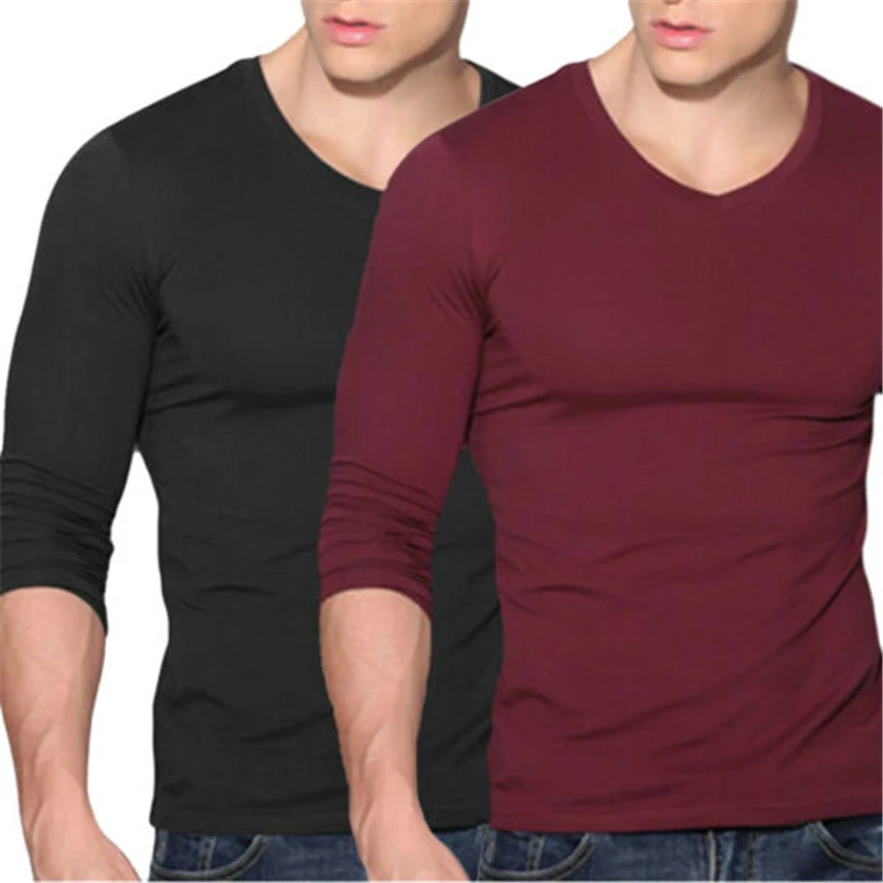 Новое поступление модная популярная мужская сексуальная рубашка с длинным