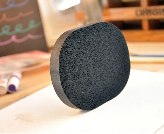 3 шт./лот натуральная мягкая косметическая пуховка черная бамбуковая губка для