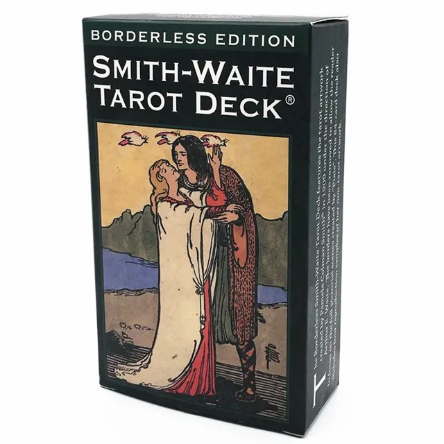 Полный английский Borderless Smith карты Таро Смит палуба семейная настольная игра