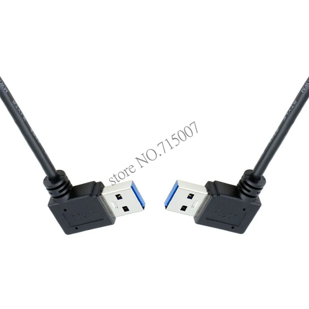 Угловой кабель USB 3 0 к 1 USB-C Type-C м фута 90 градусов левое и правовое направления