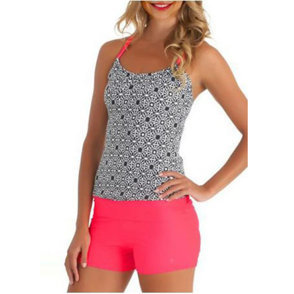 Купальная одежда танкини женский купальник бикини комплект из двух частей