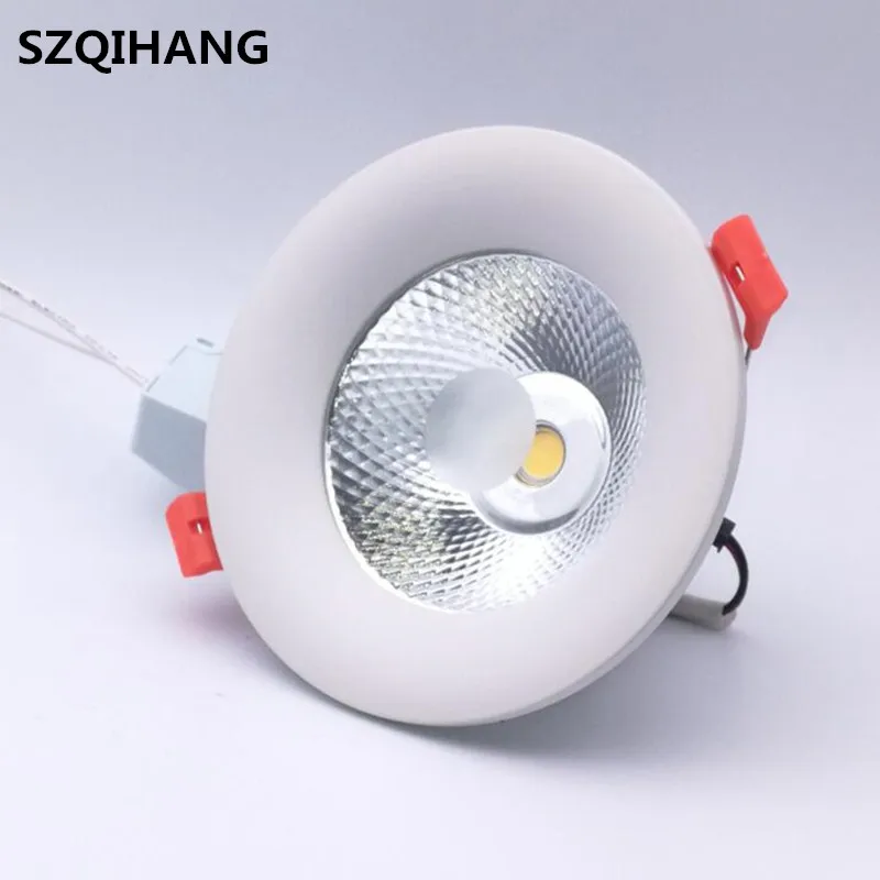 Dimmable 7W/10W/15W/20W LED COB Ceiling Light Fixture Zoomable Focus Picture Lamp Living Room High quality COB Down Lamp