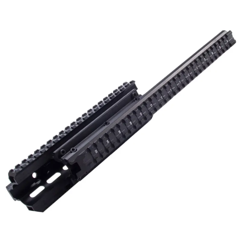 Saiga 12 Shotgun Tactical Quad Rail просвечивающее крепление для Вивера AK47 74 с резиновыми