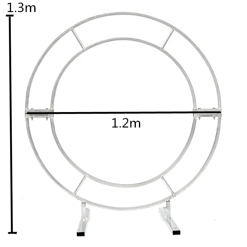 

Circle Arch Framework Metal Round Wedding circle mesh Party Backdrop Outdoor Indoor wedding props and supplies Birthday gift