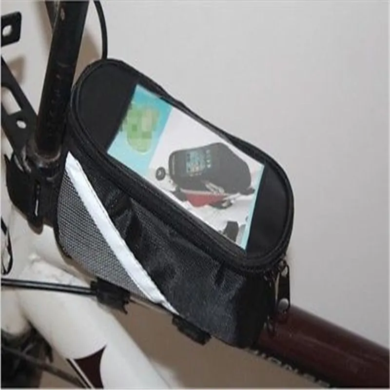 Велосипедная сумка Bicyclebag рама сенсорный телефон для велоспорта верхняя ручка