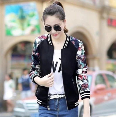 

Women Fashion Christmas Party High Quality Plus Size Elegant Long Sleeve Jacket big size baseball coat party outwear S L XL 3XL