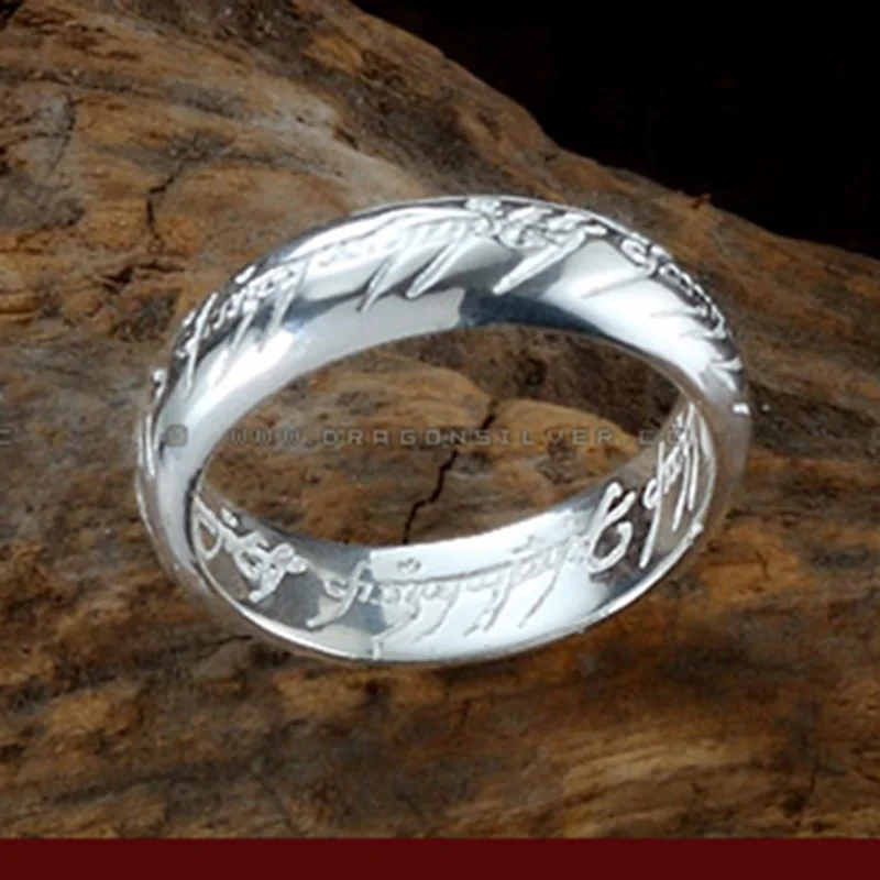 LOTR кольцо S925 Серебряное обручальное для девушек женщин Подарки жены с