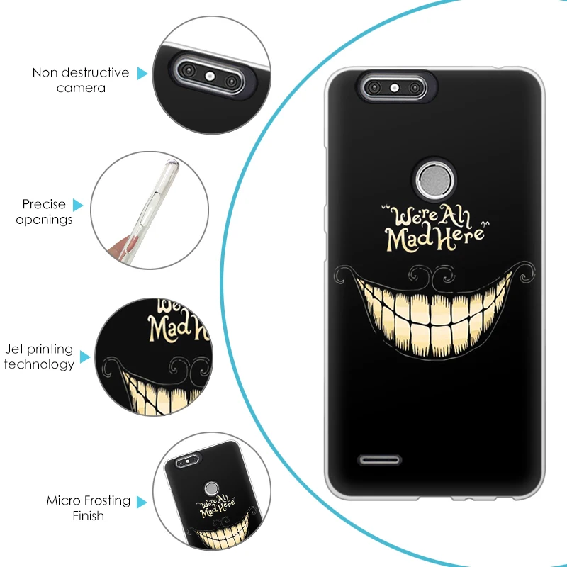 JURCHEN Case For ZTE Blade Zmax Pro 2 Cover Silicone Soft Back Sequoia Z982 / Z Max Phone Cases 3D Cute | Мобильные телефоны и