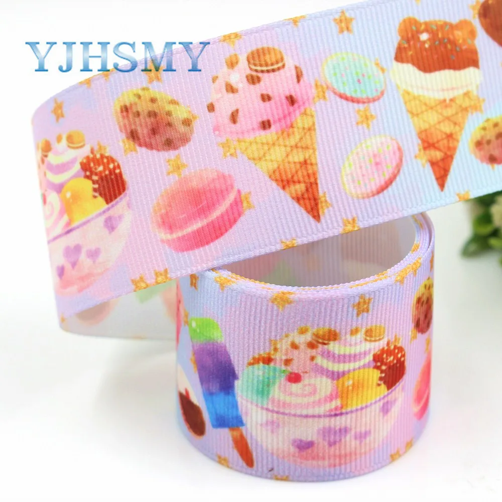 YJHSMY G 18719 653 38 мм 10 ярдов мультфильм печатных grosgrain ленты DIY ручной работы