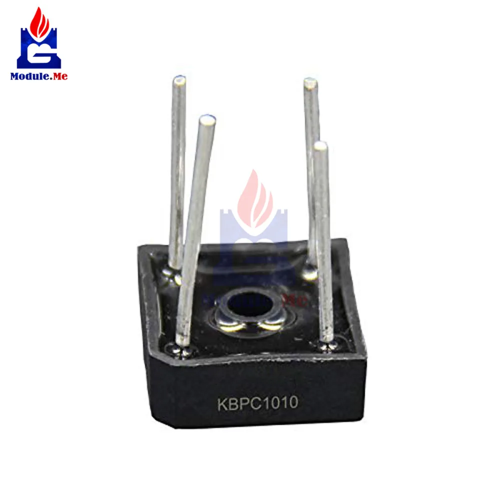 1 шт. IC чипы мост выпрямитель KBPC1010 KBPC-1010 10A 1000 В однофазный выпрямитель