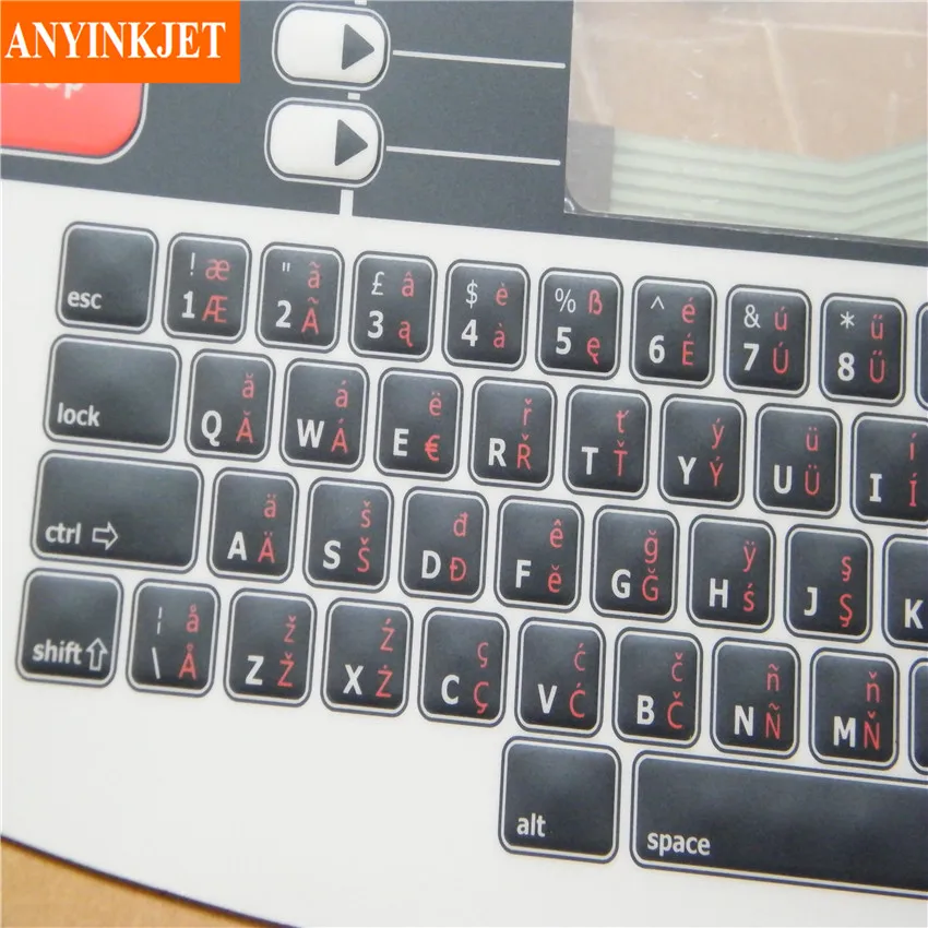 Для дисплея клавиатуры Linx 7300 мембраны для 7300|display keypad|linx printerdisplay keyboard |