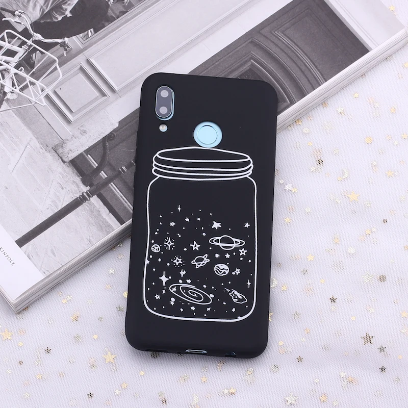 Для samsung S8 S9 S10 S10e Plus Note 8 9 10 A7 A8 космическая Луна астронавт звезды конфеты силиконовый чехол для телефона чехол Fundas Coque - Цвет: 4