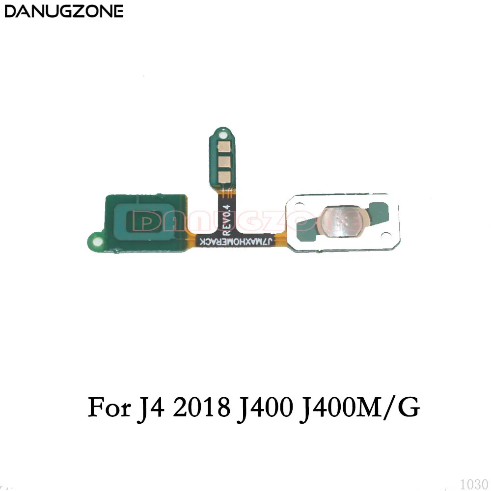 For J4 J400 Датчик кнопки возврата Flex кабель для Samsung Galaxy J3, J5, J7 года J330F J530F J730F J320F/J2 Pro J250F J4 J400/J2 J200 - Цвет: For J4 J400