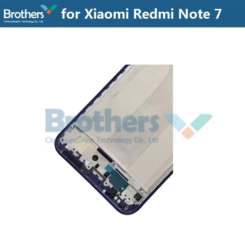 Передняя рамка для Xiaomi Redmi Note 7 рамка-держатель экрана сменная панель ЖК-экрана