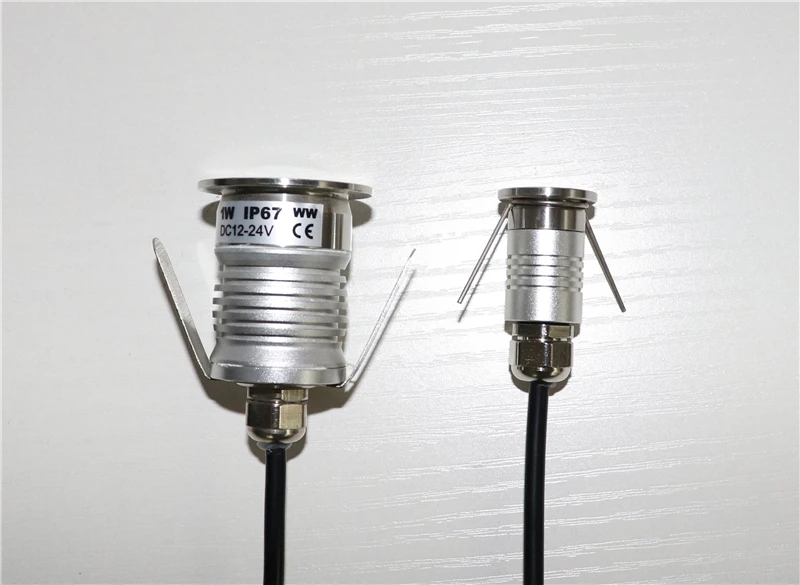 6 шт. 1 Вт CREE LED подземный свет напольный комнатный мини конденсационный наземный